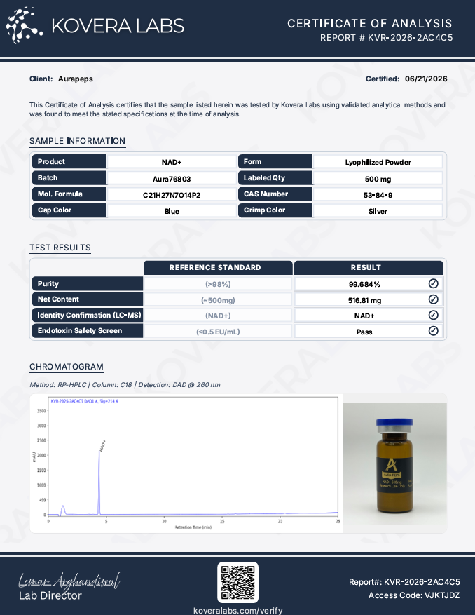 nad+ 500mg